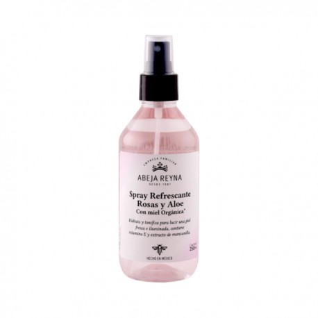 Abeja Reyna – Spray Refrescante de Rosas y Aloe 250ml